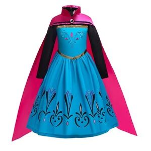 NEW Disney Frozen 2 Elsa Princess Dress – Sparkly Sequin Mesh Party Gown Queen